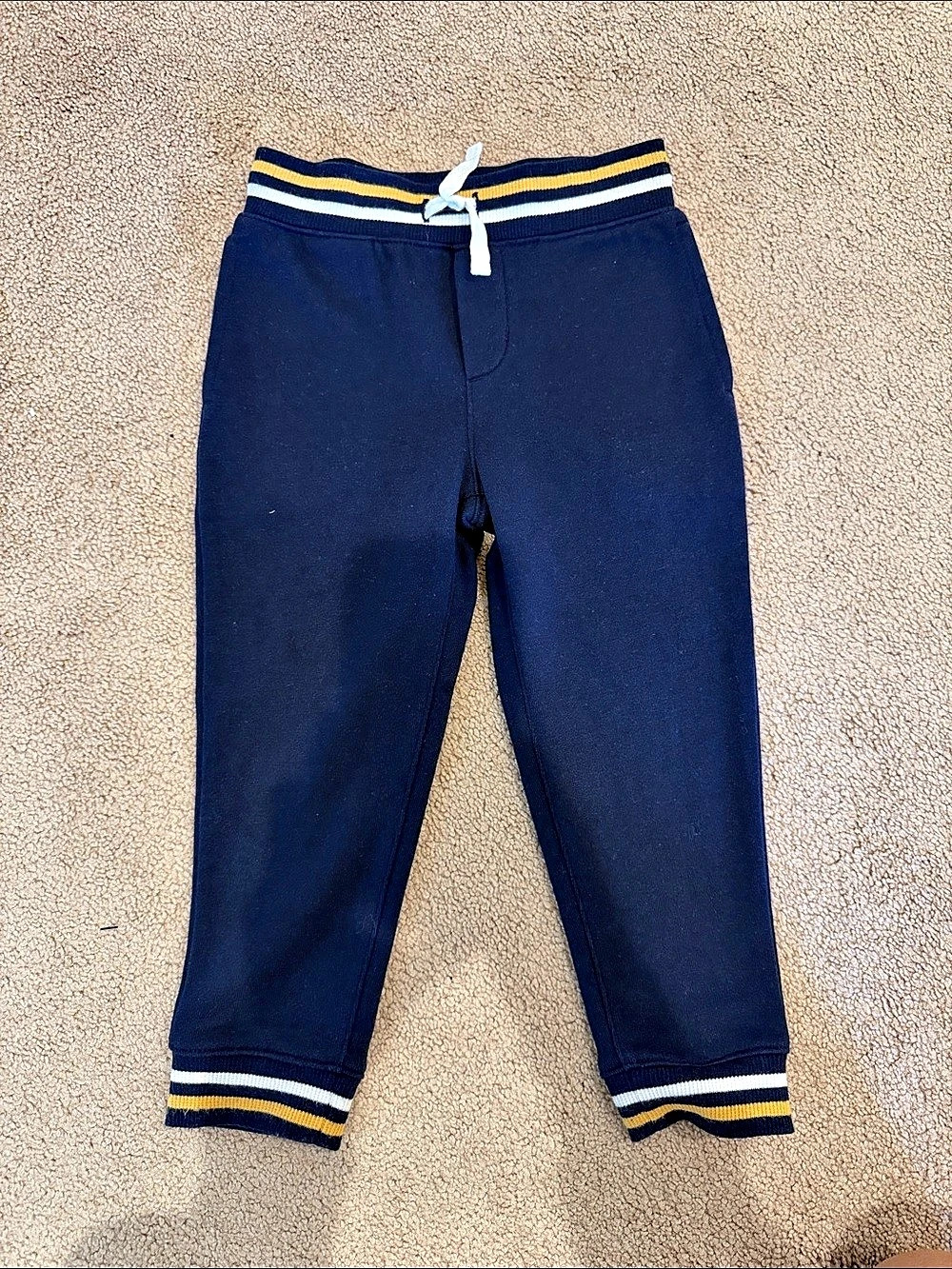 Janie and Jack  Size 4T Blue Striped Joggers
